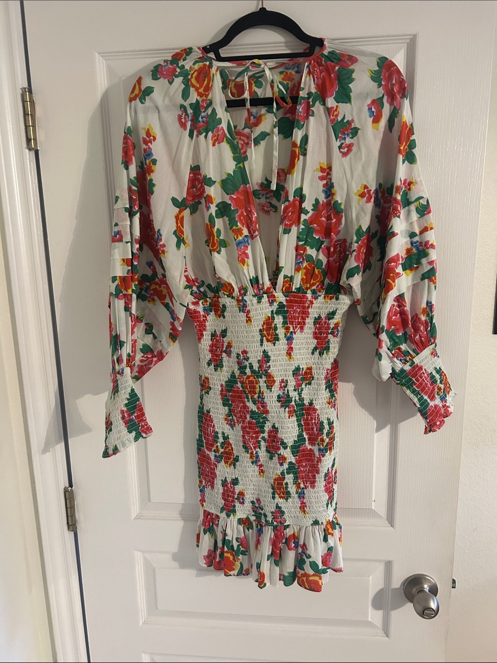 RHODE floral Mini Dress - reversible!!